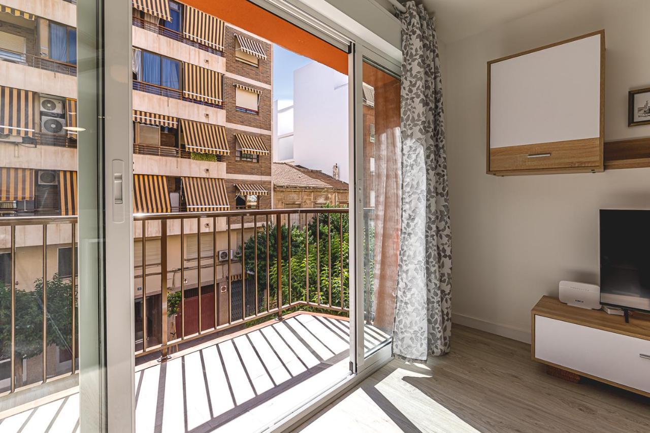 Luminoso Y Acogedor Apartamento Con Ac Alicante Buitenkant foto
